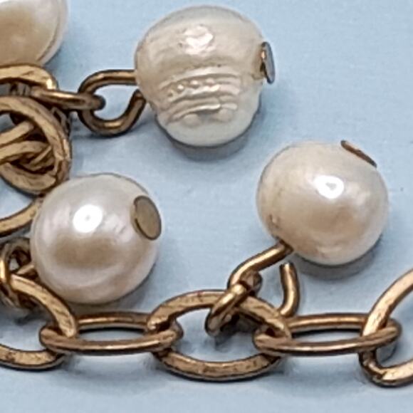 Chico's Long Gemstone Pendant Necklace, Cultured Pearls, 40 Inches - Picture 4 of 8